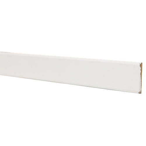 puerta lisboa haya de apertura izquierda de 72.5 cm 27 Bizcocho de mdf melamina blanca 32x5 mm x 2,43 m (ancho x grueso x largo)