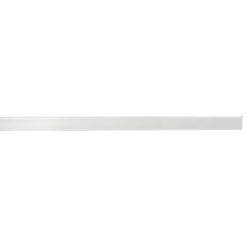 Bizcocho de mdf melamina blanca 19x5 mm x 2,43 m (ancho x grueso x largo)