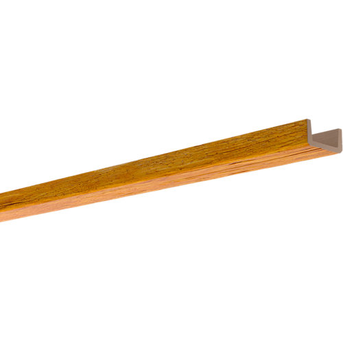 Pack de 3 molduras mdf roble 90 x 10 mm 23 Viga en color roble de 10 cm x 5 cm x 3 m