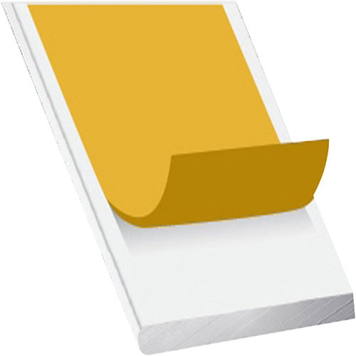 Perfil forma rectangular de pvcxx cm0.2