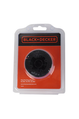 BLACK+DECKER GL250 Bobina con Hilo Doble Reflex Plus 6m de Largo y 1 6mm de diámetro para Podadoras de Jardin 