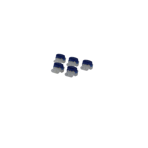 Pack de 5 conectores estancos con gel hasta 1,5 mm²