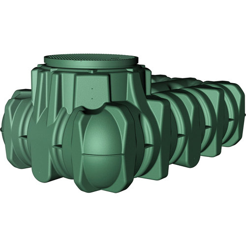 Pack recuperación agua de lluvia lilo para riego de 3000l
