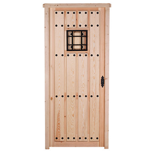 Pack 2 baldas para módulo de armario spaceo home roble 80x60x1.6cm 24 Puerta de entrada madera para barnizar izquierda de 95x210