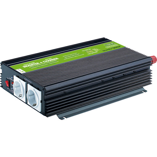 Inversor-cargador onda modificada mjc-xunzel-1200w-12v-10a con cables incluidos