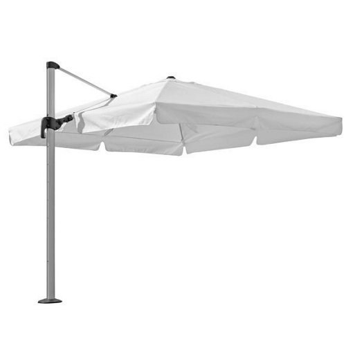 Toldo para parasol maldivas de poliéster blanco de 300x300 cm