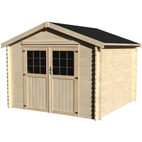 Caseta de madera valodeal de 317x232x313 cm y 9.92 m2