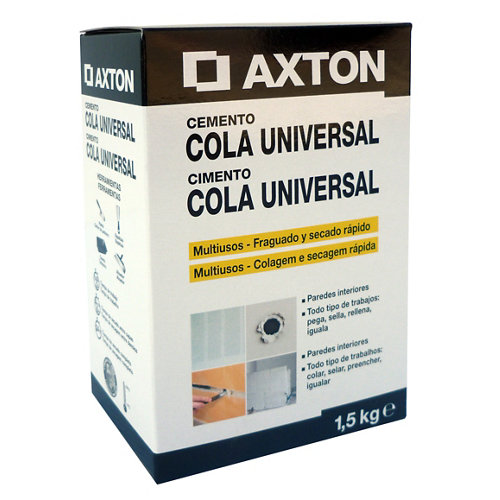 Cemento cola axton 1 5 kg