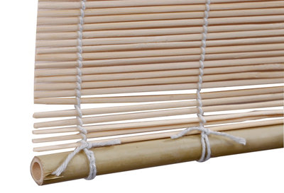 Estor enrollable de bambú natural 120x180 cm LEROY MERLIN