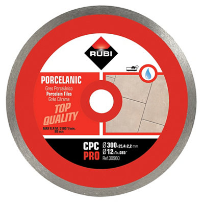 Disco para amoladora corte porcelanato