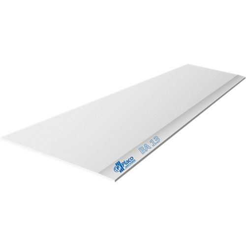 Placa cartón/yeso laminado blanco n 120x200x1,3 cm