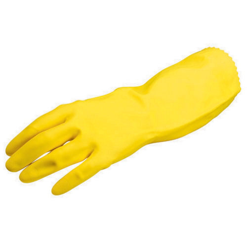 Guantes latex puños largos