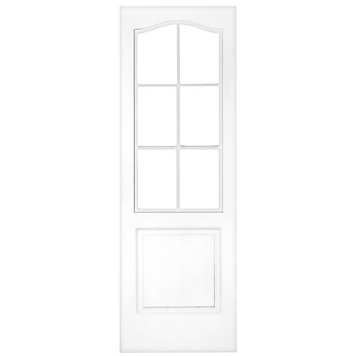 Premarco para de 11 x 210 cm y 30 mm grosor 26 Puerta de interior corredera praga blanco de 72.5 cm