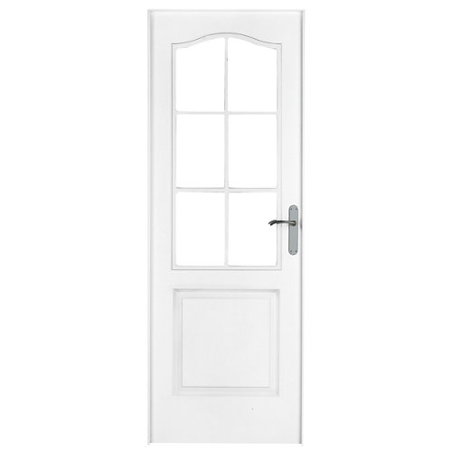 puerta praga blanco de apertura izquierda de 82.5 cm