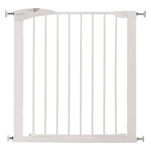 Valla de seguridad maxi secure infantil de metal con puerta de 76-82 cm