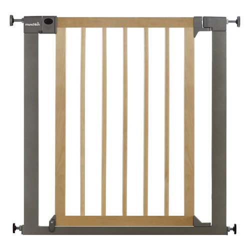 Valla de seguridad easy close infantil de metal con puerta de 76-82 cm