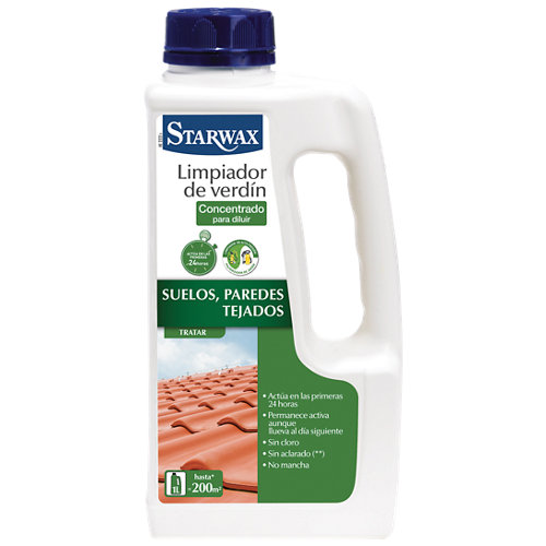Destructor de musgo concentrado starwax 200m2 1 litro