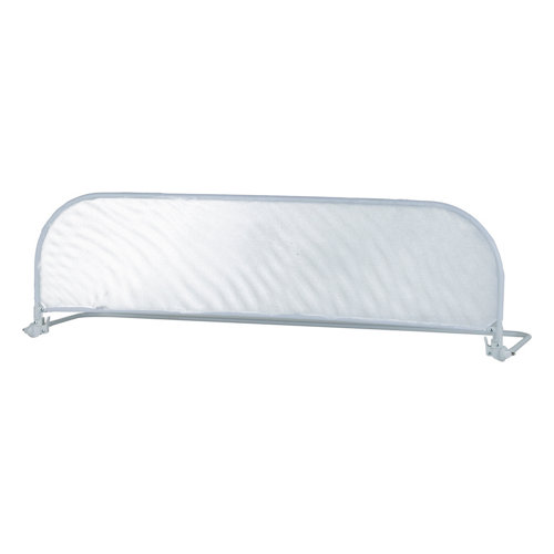 Pack de 3 molduras mdf roble gris 70 x 10 mm 23 Barrera anticaida cama 1.5m longitud 50cm alto acabado aluminio/tela