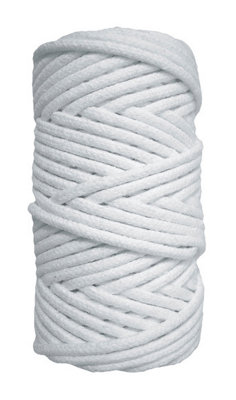 Cuerda trenzada de algodón de 25 m y carga max. 33 kg