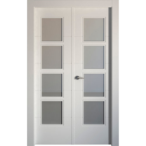 puerta holanda blanco de apertura derecha de 125 cm