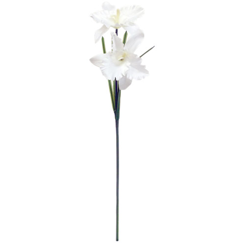Planta artificial orquidea en color blanco