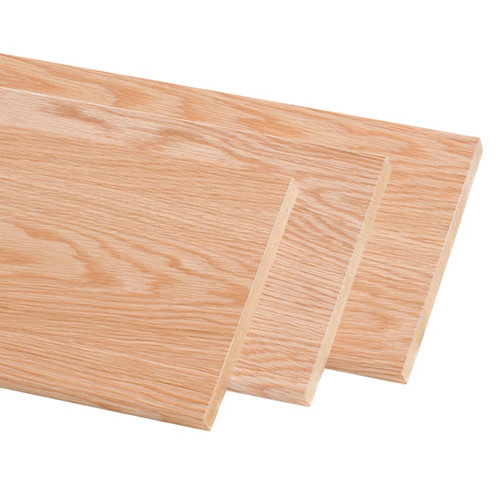 Pack de 3 molduras mdf roble 90 x 10 mm