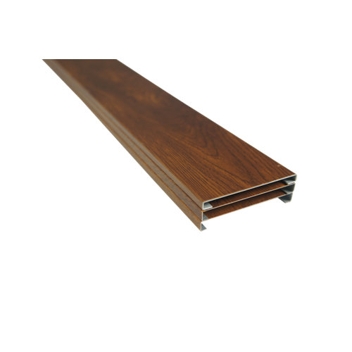 Mosquitera ventana blanco 46x94,5 cm 28 Jamba pvc nogal 7x220x0,8 cm