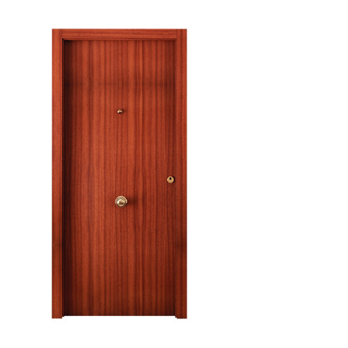 Puerta lucerna plus blanco de apertura derecha de 72,5 cm 27 Puerta de entrada blindada lisa izquierda sapelli/blanco de 85,7x205 cm