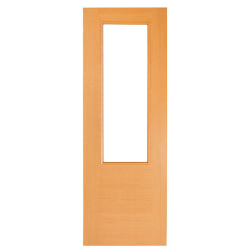 Puerta de interior corredera canarias haya de 82.5 cm