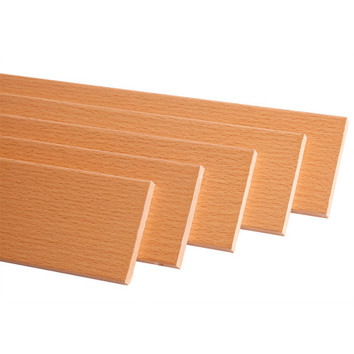 Kit de 5 jambas de mdf haya 70 x 10 mm