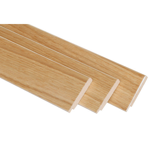 Pack de 3 molduras mdf roble 50 x 10 mm