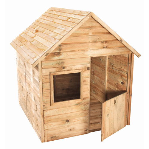 Caseta infantil de madera marina 123x119x158cm