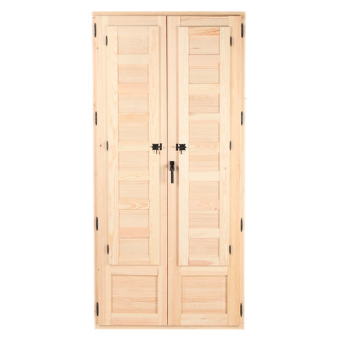 Puerta acristalada oslo acacia 130x82,5 cm d 24 Balconera de madera practicable de 100x210cm