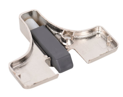 2 bisagra de cazoleta embellecedor de zamak y 35 mm ø perforación