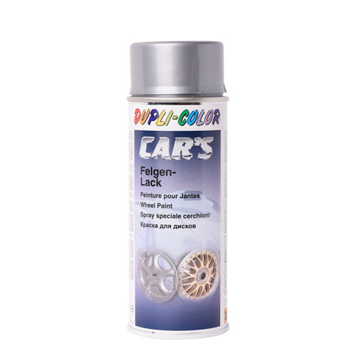 Spray para coche dupli color llantas plata 0 4l