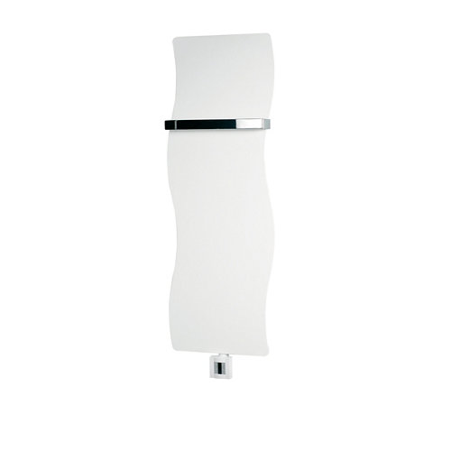 Radiador toallero eléctrico zeta flat apis blanco