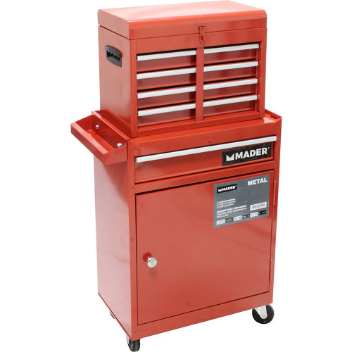 Carro de taller madeira 200571 con6 cajones