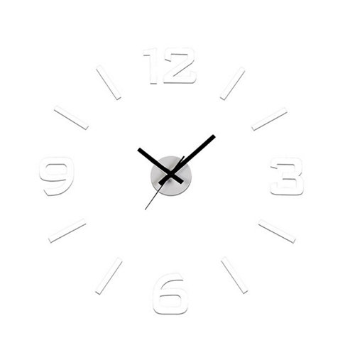 Reloj de cocina a pared redondo blanco quo de 70 cm