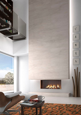 Chimenea de gas HERGOM MG 100/38 gas natural