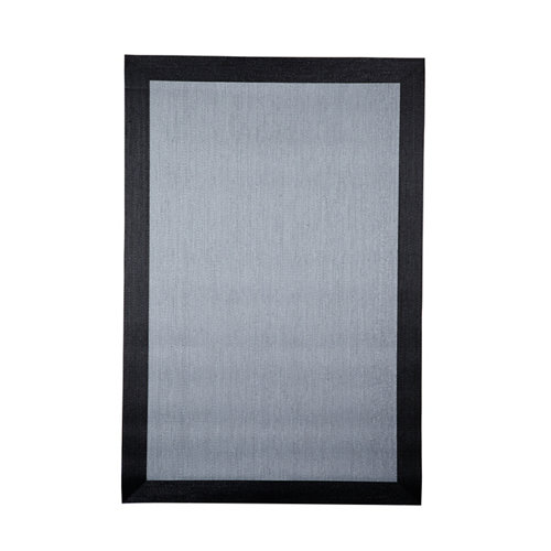 Alfombra color gris / plata pvc 160cm x 230cm