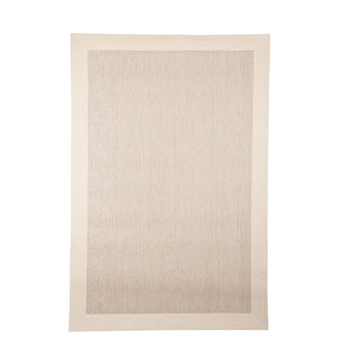 Alfombra marrón yute sena 60 x 90cm 26 Alfombra beige pvc cenefa 70 x 120cm