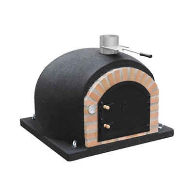 Horno exterior Gran Canaria de barro refrectario para 12 personas de 120 cm  ø · LEROY MERLIN