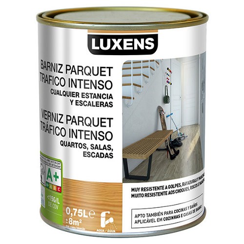 Barniz para parque mate 0.75 l luxens