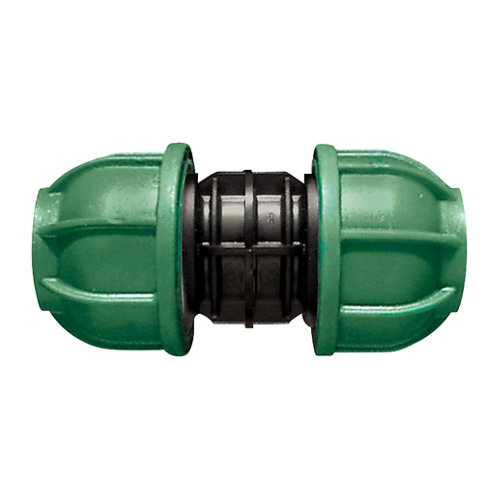 Enlace recto para tuberías de polietileno (pe) 20 mm 10 bar
