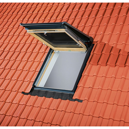 puerta sofía blanco de apertura izquierda de 165 cm 25 Tapajuntas ventana de tejado ondulado de aluminio velux de 55 x 98 cm