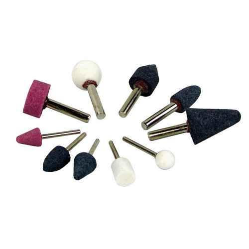 Pack de 10 muelas dexter para amoladora neumática