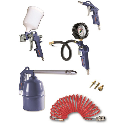 Set de herramientas neumáticas dexter 8 piezas