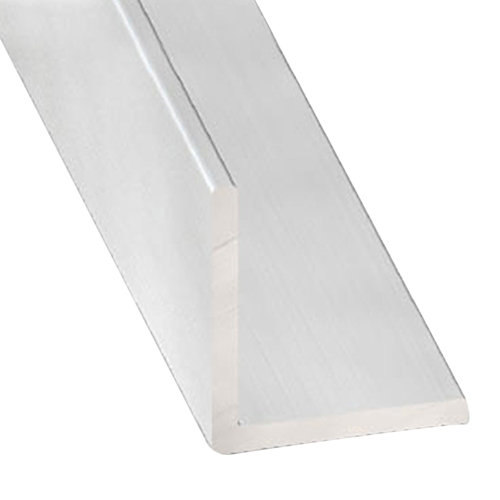 Perfil forma en l de aluminio anodizado anodizado
