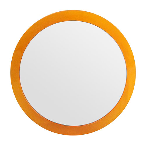 Espejo de aumento espejos cosméticos x 3 naranja / cobre