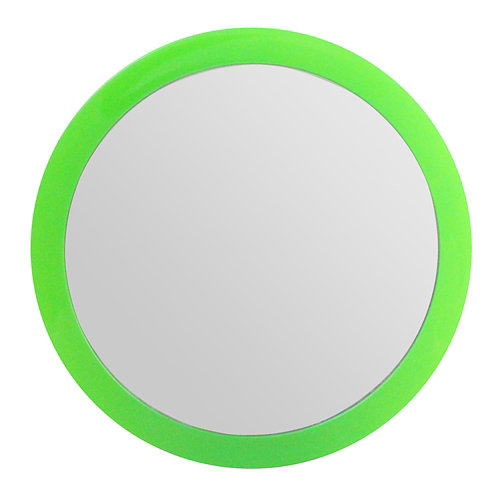 Espejo de aumento espejos cosméticos x 3 verde